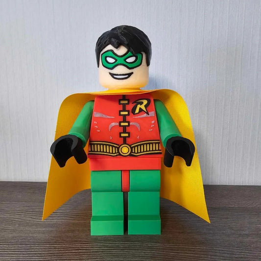 Giant Robin LEGO Figure – 3D Printed DC Collectible