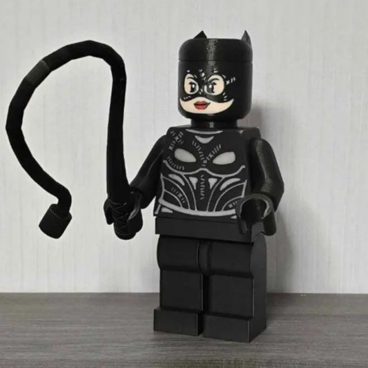 Giant Batwoman LEGO Figure – 3D Printed DC Collectible