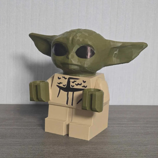 Giant Grogu LEGO Figure – 3D Printed Star Wars Collectible